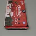 Max Fun 12Pcs Christmas Glasses Glitter Holiday Party Glasses Frames Christmas Decoration Accessories Costume Eyeglasses for Christmas Parties Holiday Favors (One Size Fits All)