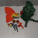 Mini Christmas Tree Small Christmas Tree with LED Lights Ornaments Tabletop Artificial Christmas Decorations Indoor Christmas Decor 24"/60cm (Green)