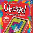 Ubongo The Brain Game to Go | Thames & Kosmos | Fast-Paced, Addictive, and Easy-to-Learn | Convenient Self Contained Carrying Case | Solo Geometric Puzzle Game | for Ages 8 and Up