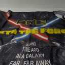 5x3ft One with The Force Backdrop for First Birthday Party Supplies Star Galaxy Theme Happy 1st Birthday Banner Star Party Decorations