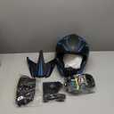 Yesmotor Youth Kids Motocross Helmet Motorcycle Dirt Bike Off-Road Mountain Bike BMX MX ATV Helmet with(Gloves Goggles Mask) 4Pcs Set - DOT Approved(Blue,M)