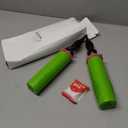 Balloon Pump Hand Held  2Pack Two Way Dual Action Inflator with Balloon Tying Tool Manual Air Pump for Balloons