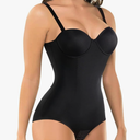 Bodysuit Shapewear for Women Tummy Control Dress Backless Bodysuit Tops Body Shaper with Built-in Bra Size L