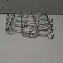 ZEDODIER 2 Pack Tank Top Hanger Space Saving, Bra Hangers for Closet Organizer, Hanging Bra Organizer Tank Tops Holder with 16 Hooks, Metal Closet Organizers and Storage Small Space Solutions, Silver