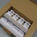 Conair Hot Rollers for Long, Medium & Short Hair, 12 Ceramic Flocked 1-Inch and 1-Inch Heated Hair Rollers with Clips, Hot Curlers for Women, Volume & Curls