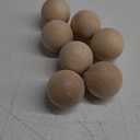 7 Pack 3 Inch Unfinished Wooden Balls, Wooden Round Ball, Natural Round Hardwood Balls, Wood Spheres for Crafts and DIY Projects and Decorations