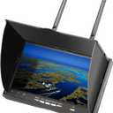 SPEEDY BEE 7Inch Portable FPV Monitor: 5.8Ghz 7" Screen with DVR 40CH Receiver 800 x 480 LCD Display Built-in Battery for FPV