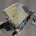 PChero 12 Lights & 48 Bats Halloween Decoration Kit with Remote Timer, Color Changing Light up Bats Wall Decor, 10 Different Size 3D Bat Stickers for Window Wall Living Room Bedroom Party Spooky Decor