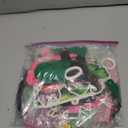 Witch Birthday Party Decorations,Pink and Green Witch Theme Girls Happy Birthday Decorations include Banner, Balloons,Witch Paper Glasses,Foil Curtains,Swirl Decors,and Witches Crown Balloons