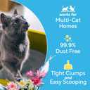 Purina Tidy Cats Clumping Multi Cat Litter, Glade Clear Springs - 38 lb. Box