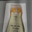 Best Friend Birthday Gifts for Women - Friend Figurines Lights with Remote Control, Sister Birthday Gift, Friendship Bestie Gift for Women - Sister Hand-Painted Statue (No Batteries Included)