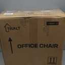 TRALT Office Chair - Ergonomic Desk Chair with Adjustable Lumbar Support, Mesh Computer Chair, Executive Chairs for Home Office Comfortable Lumbar Support (Black)