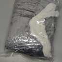 Qeils Dog Blankets for Small Dogs - Waterproof Cat Blanket Washable - Sherpa Fleece Puppy Blanket, Soft Plush Reversible Throw Protector for Bed Couch Car Sofa, 30"X40", Grey