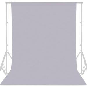 GFCC Gray Photo Backdrop - 10FTx10FT Grey Background for Photography Photo Booth Backdrop for Photoshoot Video Recording Background Screen Parties Curtain