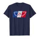 24 Hours French Endurance Race T-Shirt T-Shirt. Size Small