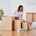 Cardboard Moving Boxes for Packing and Shipping, Small Size, 16" x 10" x 10", Brown, 15-Pack