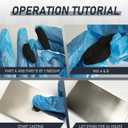 Putty Sculpt Clay Modeling Compound for Sculpting, Modeling, Building, Repairing, Self-Hardening Easily Repairs Metal, Wood, Tile, Ceramics Concrete Black 200g