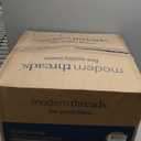 Modern Threads 5-Piece Printed Comforter Set, Giverny King in White Grey Blue – Soft Comforter, 2 Pillow Shams, and Decorative Pillows