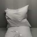 puredown Euro Pillow Inserts 24 x 24 (Pack of 2, White), Feather Down Pillow Stuffer, White Throw Pillows for Bed, Couch, and Cushion