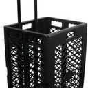 Olympia Tools 85-404 Pack-N Mesh Rolling Cart, 55 Lb, Plastic, 55LB, Black