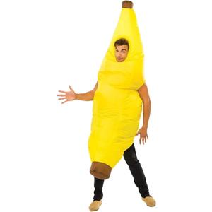 Rubie's Costume Co Men's Inflatable Banana Costume (Yellow)
