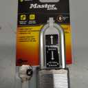 Master Lock M5XDLJ Magnum Heavy Duty Padlock with Key, 1 Pack