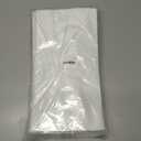 2 x 6 Pack Premium Disposable Plastic Tablecloth 54 X108 Inch Rectangle Solider Color Heavy Duty Table Cover for Dining Tables, Parties and Holidays Decorative (White)