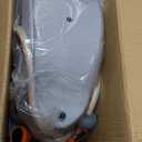 Giraffe Tools CW20 Retractable Garden Hose Reel 5/8" x 60 Ft Heavy Duty Water Hose Reel, Swivel Bracket, Any Length Lock, Light Grey