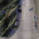 Winter Christmas Backdrop 10x10ft Snowflake and Pine Branch Wooden Wall Background White Snow Scene for Holiday Party Pphoto Booth Christmas Wall Decor 219