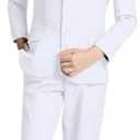 YuanLu Boys Suit for Kids Tuxedo Wedding Ring Bearer Outfit, 5 Piece Boy Slim Fit Formal Suits with Adjustable Waist, 16Y