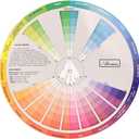 HEALIFTY Color Wheel Small Color Mixing Guide Standard Color Learning Board for Painting Drawing Adult coloring