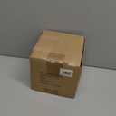 Napco Imports Decorative Home or Garden 8.75 x 5.5 Inch Indoor or Outdoor Flower Pot Planter with Saucer Green and Beige Scallop Design