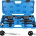 CMTOOL Engine Camshaft Tensioning Locking Alignment Timing Tool Kit Compatible with Porsche Cayenne Panamera V8 4.5L 4.8L V6 3.6L, Timing Belt Tensioner Locking Tool Compatible with Audi Q7 9678/9595