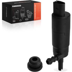 A-Premium Front Windshield Washer Pump Compatible with Volkswagen Jetta, Passat, Tiguan, Beetle, CC, Touareg, Eos, GTI & BMW 318i,318ti, 323Ci, 323i, 323is & Audi A4, A5, A6, A3, A8, TT & Porsche 911