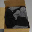 COOVAN 10 Pairs Mens Cushion Ankle Socks Men 10 Pack Low Cut Comfort Breathable Casual Socks (Small-Medium)