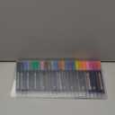 Mr. Pen- Double Line Outline Markers, 24 Pack, Metallic Colors, Squiggles Shimmer Outline Pens, Craft Markers for Drawing, Doodling, Card Making and DIY Projects, Metallic Shimmer for Vibrant Effects