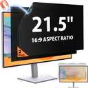 [2 Pack] 21.5 In 16:9 Magnetic Privacy Screen Filter for Frameless Monitor