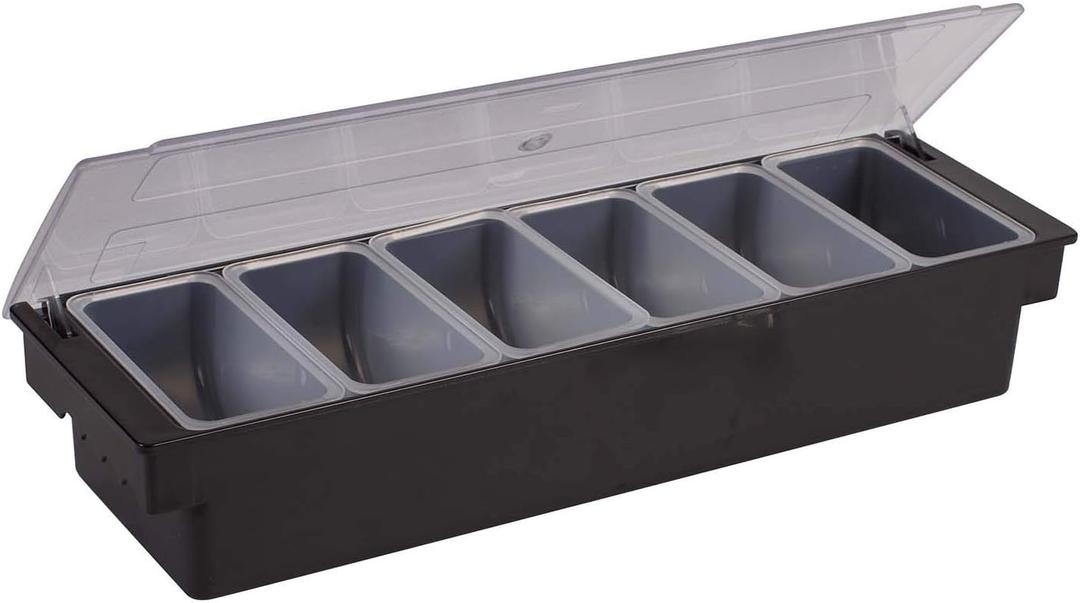 Winco 6-Compartment Condiment Holder