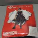 Morph Kids Gothic Witch Costume For Girls - Black Witch Dress For Kids - Spooky Halloween Outfit For Girls, Large