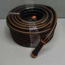 Giraffe Tools Garden Hose 5/8", Water Hose Heavy Duty, Flexible, Lightweight Hybrid Hose with Swivel Handle, 100ft Male to Female Fittings, Burst 600 PSI