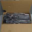 Room Divider for Room Separation,4-10ft(H) 28-140inch(W) Adjustable Temporary Privacy Wall Divider, Tension Curtain Rods No Drilling, Heavy Duty Partition Space Separator Freestanding,Black