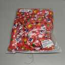 ANGELGGH Silk Christmas Pajamas for Family Matching Satin Holiday PJs Sets 2 Pcs Festival Party Button Down Sleepwear (Men, M, Silk Red Snowman)