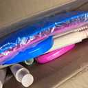 1PCS Kids Snow Shovel, 22"-32" H Detachable Wooden Childs Snow Shovel with Plastic D-Grip Handle and Scoop Winter Children Shovel Blue Toddler Shovels Outdoor Play Snow Gift for Boy Girl Snow Removal