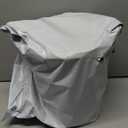 ABOOFAN Woven Trash can with Lid 11-Inch Portable Laundry Basket for Dirty Clothes Sundries Storage Organizer for Bedroom Bathroom Kitchen