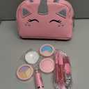 Kids Real Makeup Kit with Pink Unicorn Purse, Non Toxic Washable Make Up Set - Unicorn Toys for Girls Age 4-6, 5 Year Old Girl Birthday Gift Ideas, Toddler Little Girl Gifts 3 4 5 6 7 8 9 10 Years Old