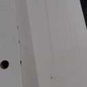 Generic, White Wooden Dresser Boards 54"