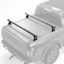 71.3 Adjustable Truck Bed Rack Cross Bars(2-Pack) for Full-Size Trucks, T-Slot Tonneau Cross Bars| Aluminum Cross Bar with Top Slide Mount | Compatible with Kayak Racks, Bike Racks & More