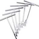 Tusk Compact ATV/MX T-Handle Wrench Set Metric 6, 8, 10, 12, 13, 14mm CR-V Steel Professional