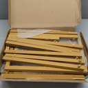 Fomcet 8FT x 8FT Backdrop Stand Heavy Duty with Base, Gold Portable Adjustable Pipe and Drape Backdrop Stand Kit, Square Metal Arch Party Frame for Wedding Birthday Parties Banquet Decorations