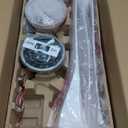 TALOYA 52 inch Ceiling Fans with Lights Remote Control, Modern Low Profile Ceiling Fan with Quiet Reversible DC Motor for Bedroom Living Room and Patio White